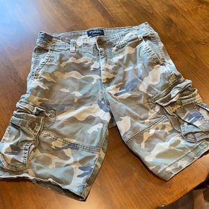 American Eagle Camo Cargo Shorts